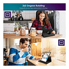 Pack Mica + Case Giratorio Para Galaxy Tab A11 8.7 X130 X133 7