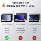 Funda Portfolio Para Galaxy Tab A11 Plus X230 X236 Case 2