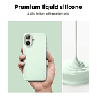 Case Ringke Silicone Magsafe Para Iphone 17 Normal 6.3 Mint 4