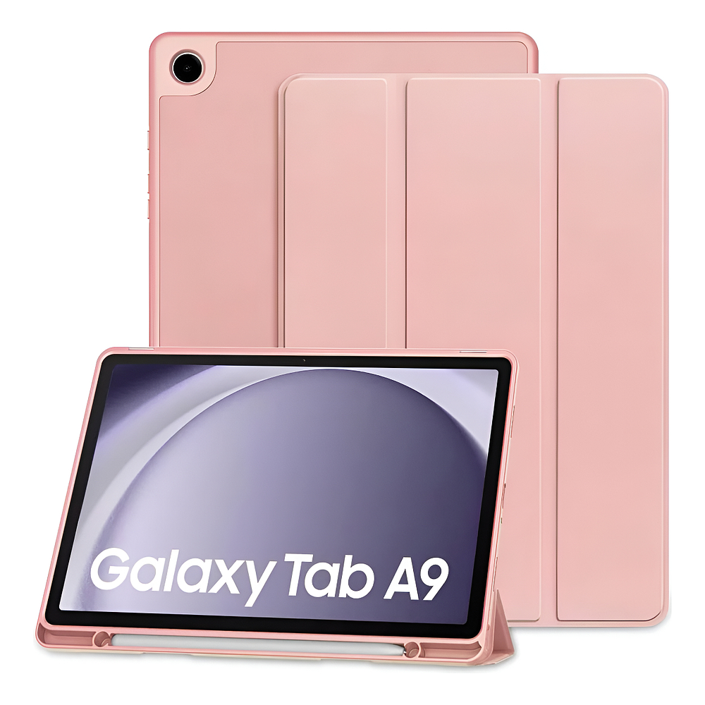Case Para Galaxy Tab A11 8.7 X130 X133 Funda Estuche Rosa 1