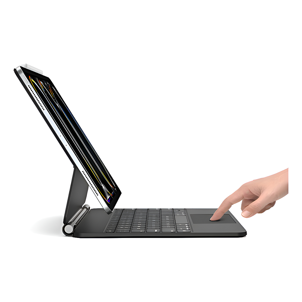 Teclado Magnético Para Ipad Pro 11 M5 2025 Negro A3357 A3358 1