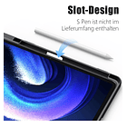 Case Para Galaxy Tab A11 8.7 X130 X133 Con Portalápiz Negro 8