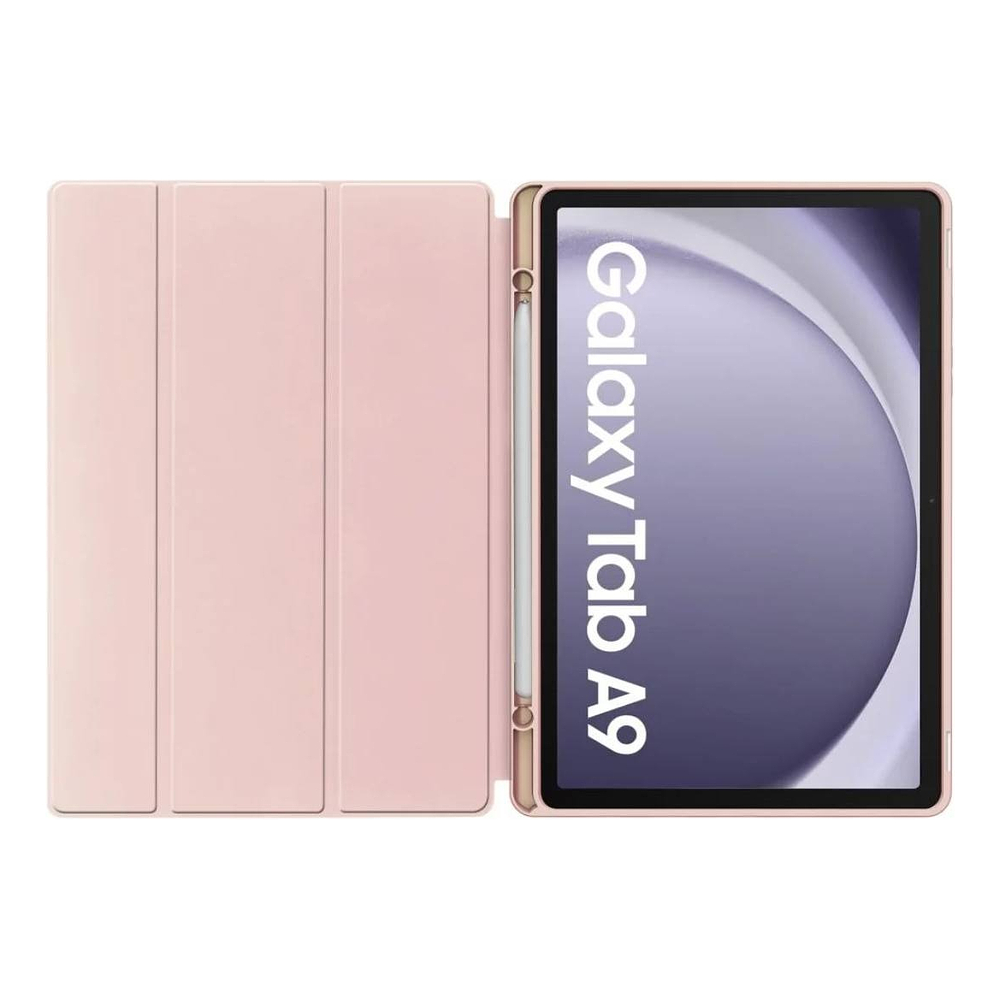 Case + Mica Para Galaxy Tab A11 8.7 X130 X133 Estuche Rosa 7