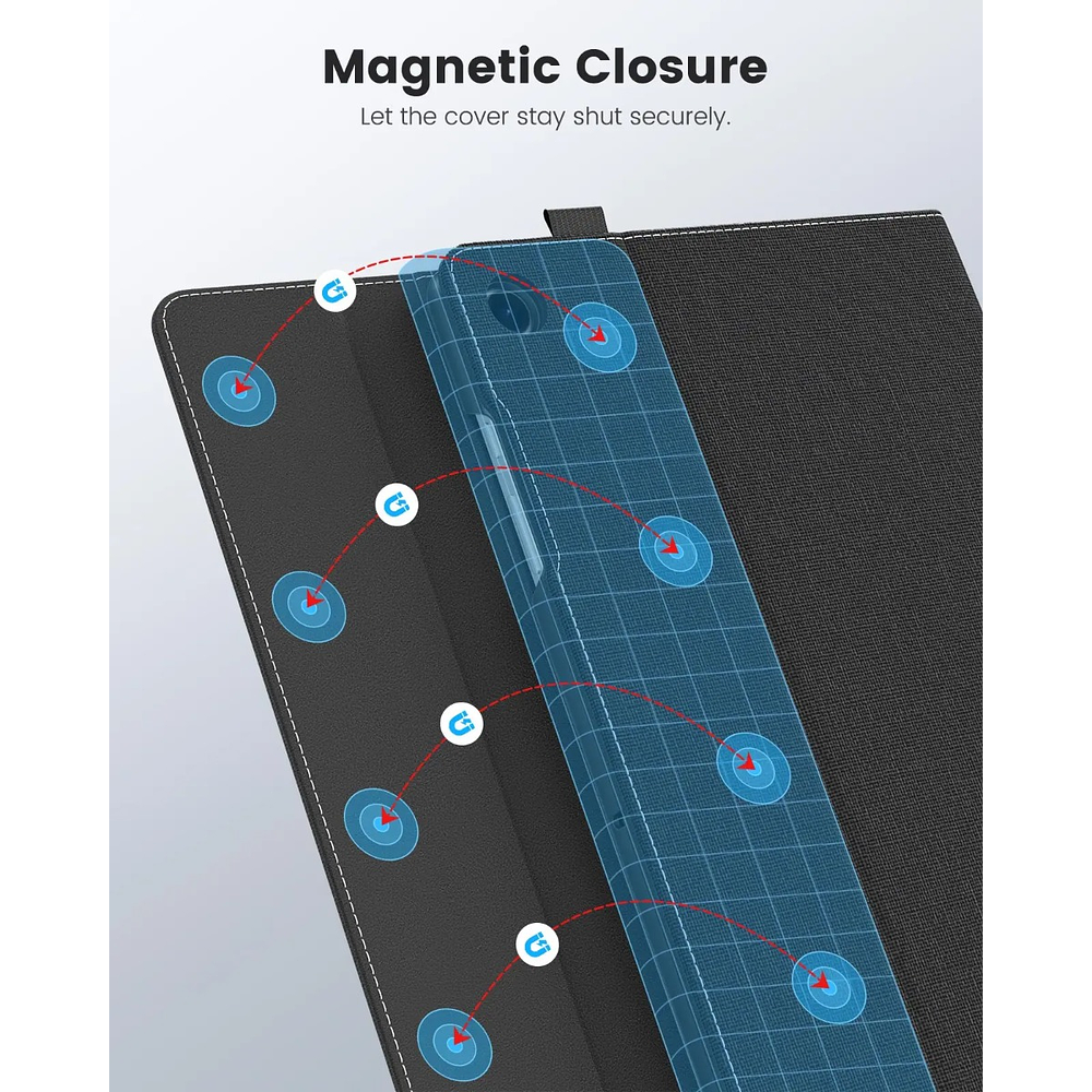 Funda Portfolio Para Galaxy Tab A11 Plus X230 X236 Case 8