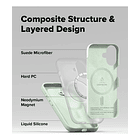 Case Ringke Silicone Magsafe Para Iphone 17 Normal 6.3 Mint 8