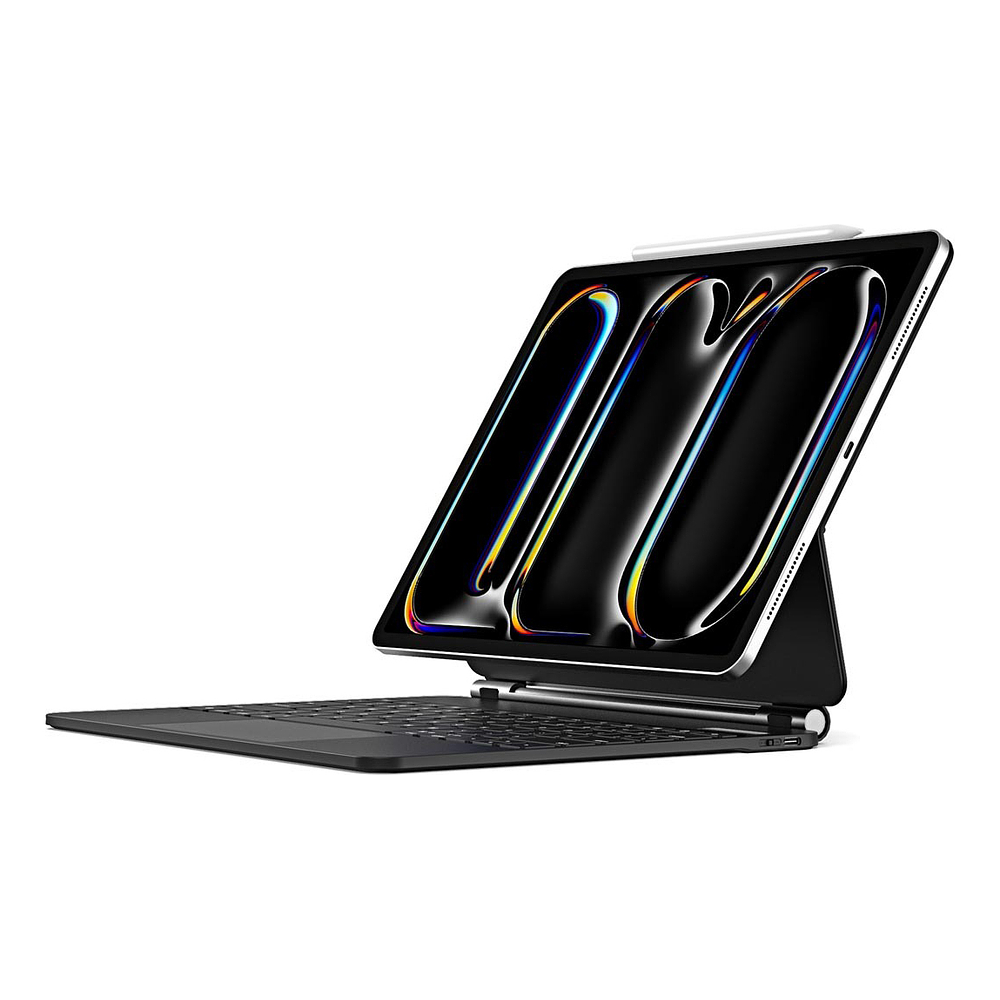 Teclado Magnético Para Ipad Pro 13 M5 2025 Negro A3360 A3361 3