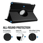 Mica + Case Giratorio Para Galaxy Tab A11 Plus X230 Estuche 8