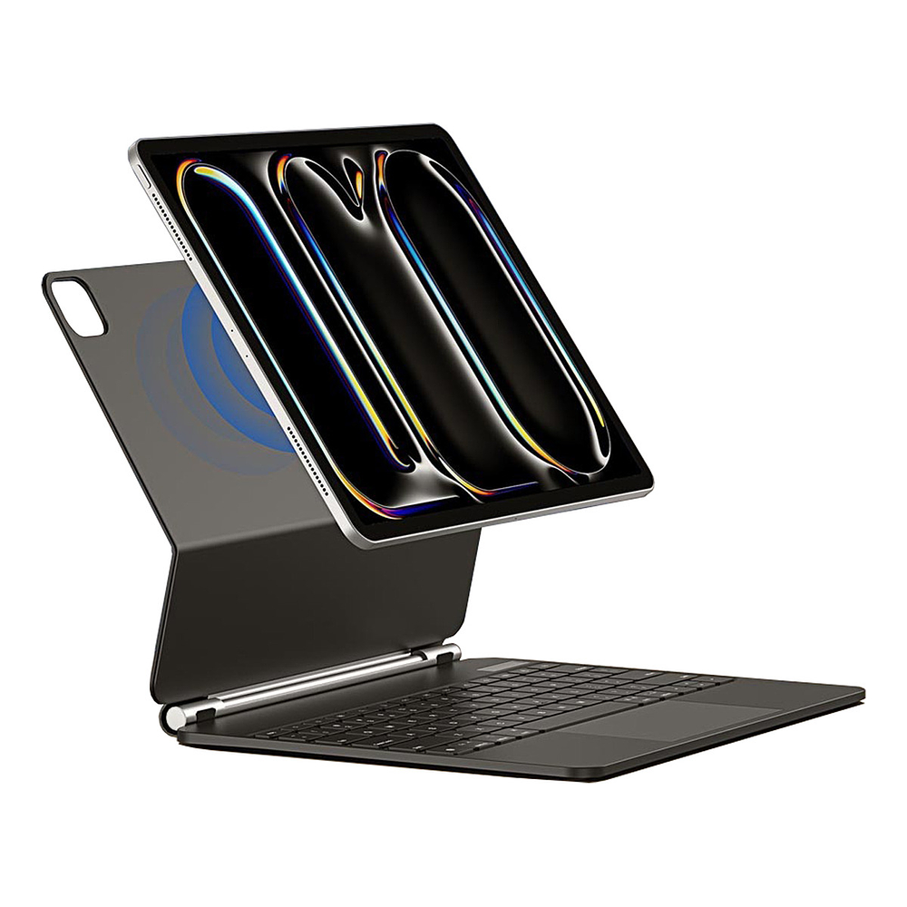Teclado Magnético Para Ipad Pro 13 M5 2025 Negro A3360 A3361 5