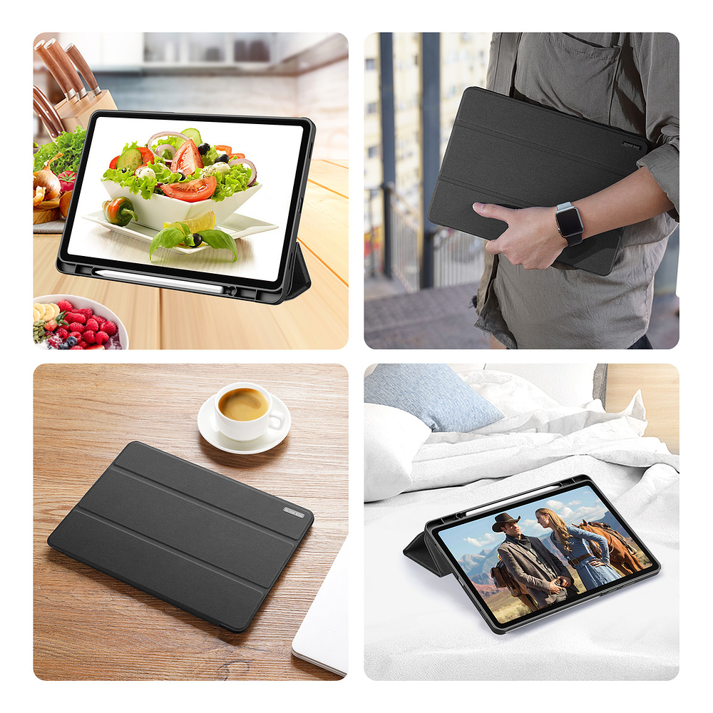 Case + Mica Dux Ducis Para Galaxy Tab S11 X730 (2025) 2-pack 7