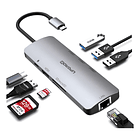 Adaptador Hub Upgrow Red 8en1 Para Galaxy Tab S11 X730 (2025 1