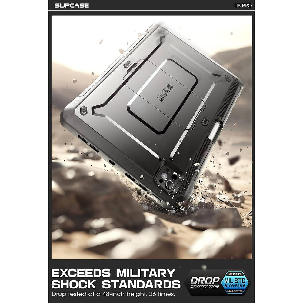 Case Supcase 360° Para Ipad Pro 13 M5 (2025) A3360 A3361 4