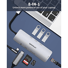 Adaptador Hub Upgrow Red 8en1 Para Galaxy Tab S11 X730 (2025 2