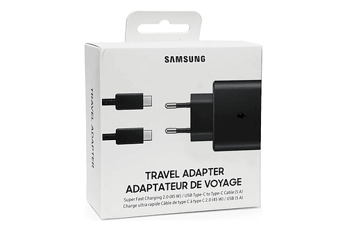 Cargador de Pared Samsung 45watts Para Galaxy Tab S11 X730 (round)