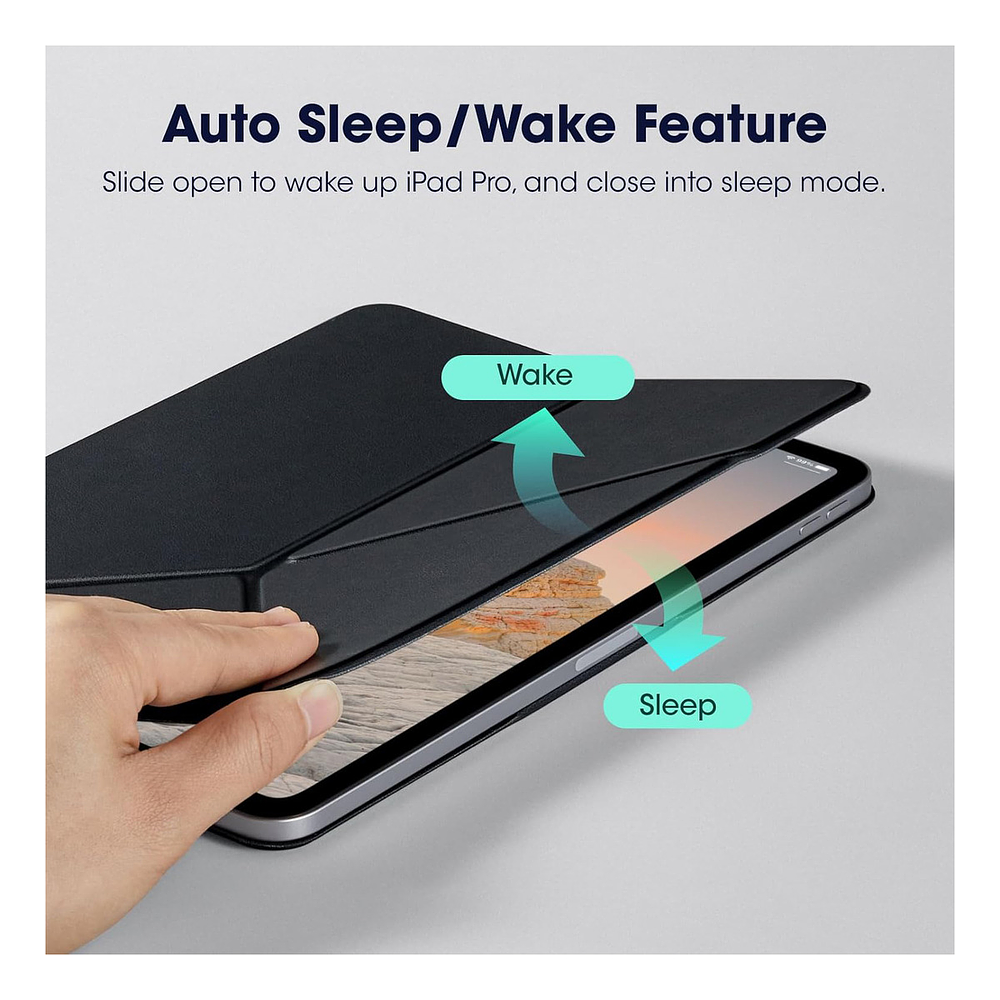 Case Benks Urban Mag Para Ipad Pro 13 M5 A3360 A3361 Negro 3