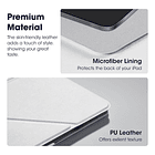 Case Benks Urban Mag Para Ipad Pro 13 M5 A3360 A3361 Blanco 4