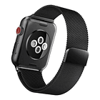 Correa De Acero X-doria Para Apple Watch Serie 11 46mm Negro 1