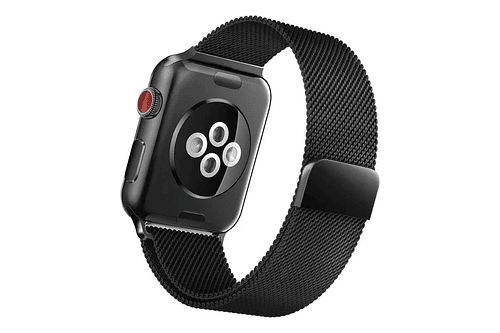 Correa De Acero X-doria Para Apple Watch Serie 11 46mm Negro