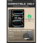 Case Supcase 360° Para Ipad Pro 11 M5 (2025) A3357 A3358 2