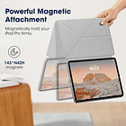 Case Benks Urban Mag Para Ipad Pro 13 M5 A3360 A3361 Blanco 6