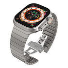 Correa Acero Inoxidable Para Apple Watch Serie 11 46mm Flat 1