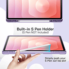 Funda Case Para Galaxy Tab S11 (2025) X730 X736 Lila 4