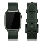 Correa Cuero Edimens Para Apple Watch Serie 11 46mm Verde 1