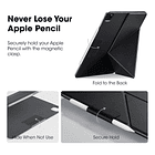 Case Benks Urban Mag Para Ipad Pro 13 M5 A3360 A3361 Negro 6