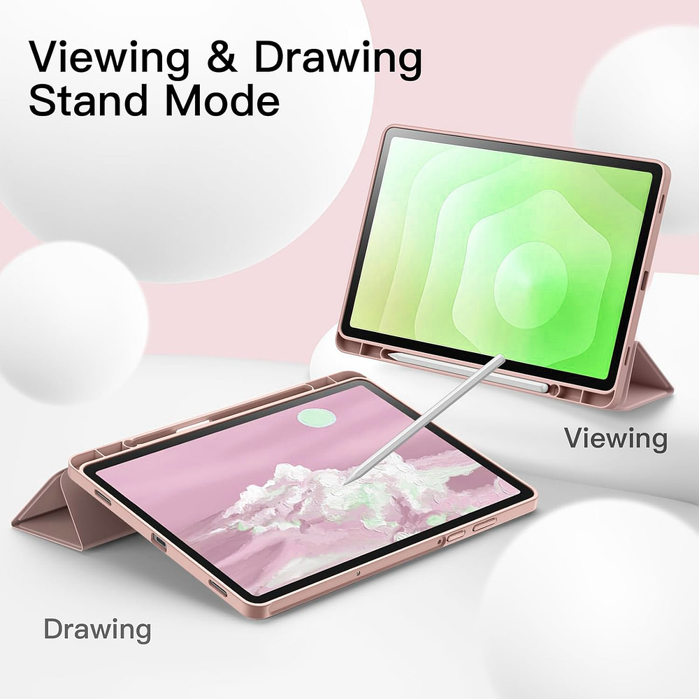Funda Case Para Galaxy Tab S11 X730 X736 (2025) Rose 3