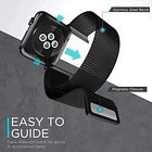 Correa De Acero X-doria Para Apple Watch Serie 11 46mm Negro 4