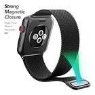 Correa De Acero X-doria Para Apple Watch Serie 11 46mm Negro 5