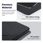 Case Benks Urban Mag Para Ipad Pro 13 M5 A3360 A3361 Negro 8