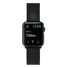 Correa De Acero X-doria Para Apple Watch Serie 11 46mm Negro 7