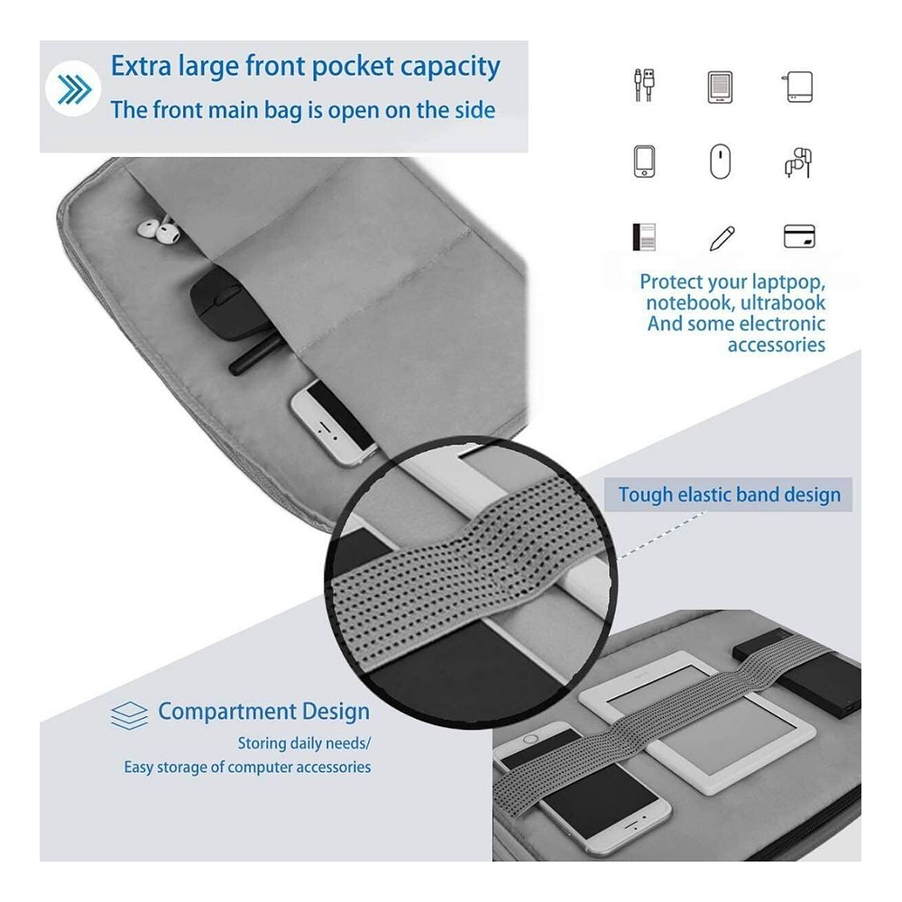 Funda Simtop Bag Para Ipad Pro 13 M5 (2025) A3360 A3361 6