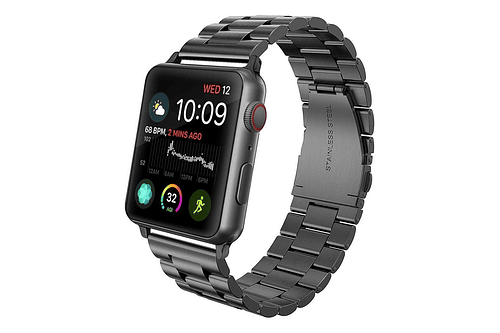 Correa De Acero Fintie Para Apple Watch Serie 11 46mm Negro