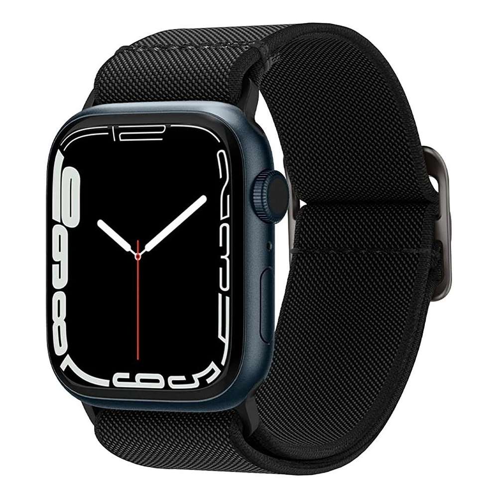 Correa De Nylon Spigen Para Apple Watch Serie 11 46mm Negro 8