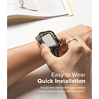 Case Ringke Fusion Bumper Para Apple Watch 11 46mm Black 5