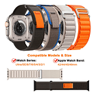 Correa De Nylon Para Apple Watch Serie 11 46mm 4-pack  2