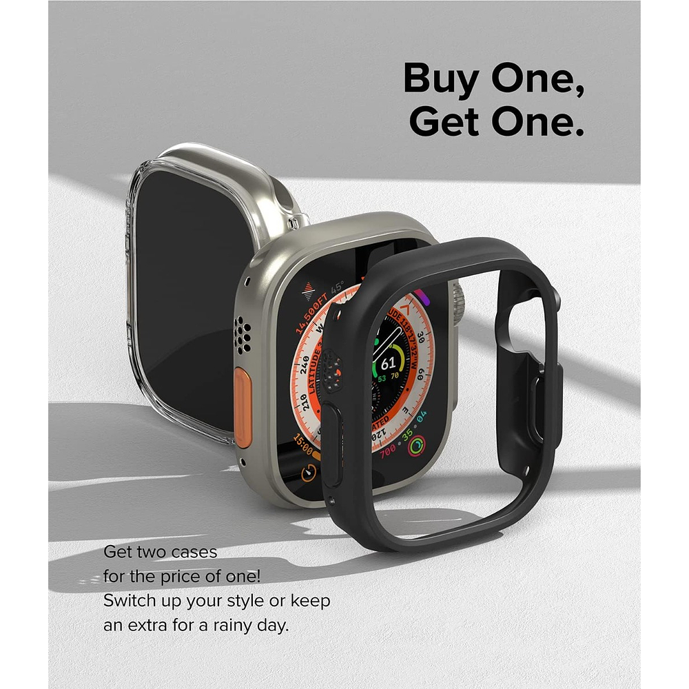 Case Ringke Slim Para Apple Watch Ultra 3ra Gen 49mm 2pack 2