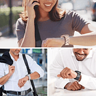 Correa De Acero Fintie Para Apple Watch Serie 11 46mm Bronce 8