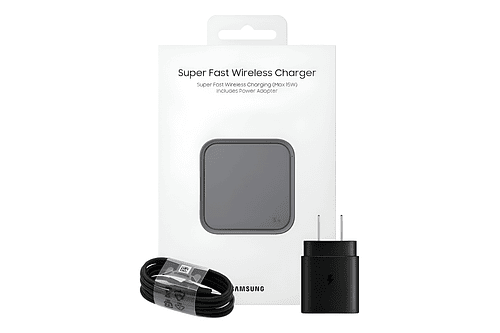 Cargador Inalámbrico Samsung 15w Para Galaxy S25 Fe (2025)