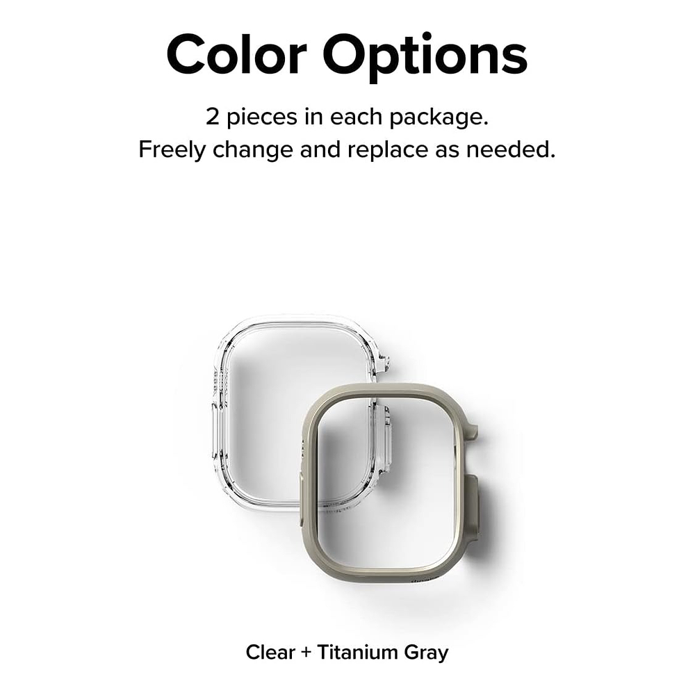 Case Ringke Slim 2-pack Para Apple Watch Ultra 3ra Gen 49mm 5