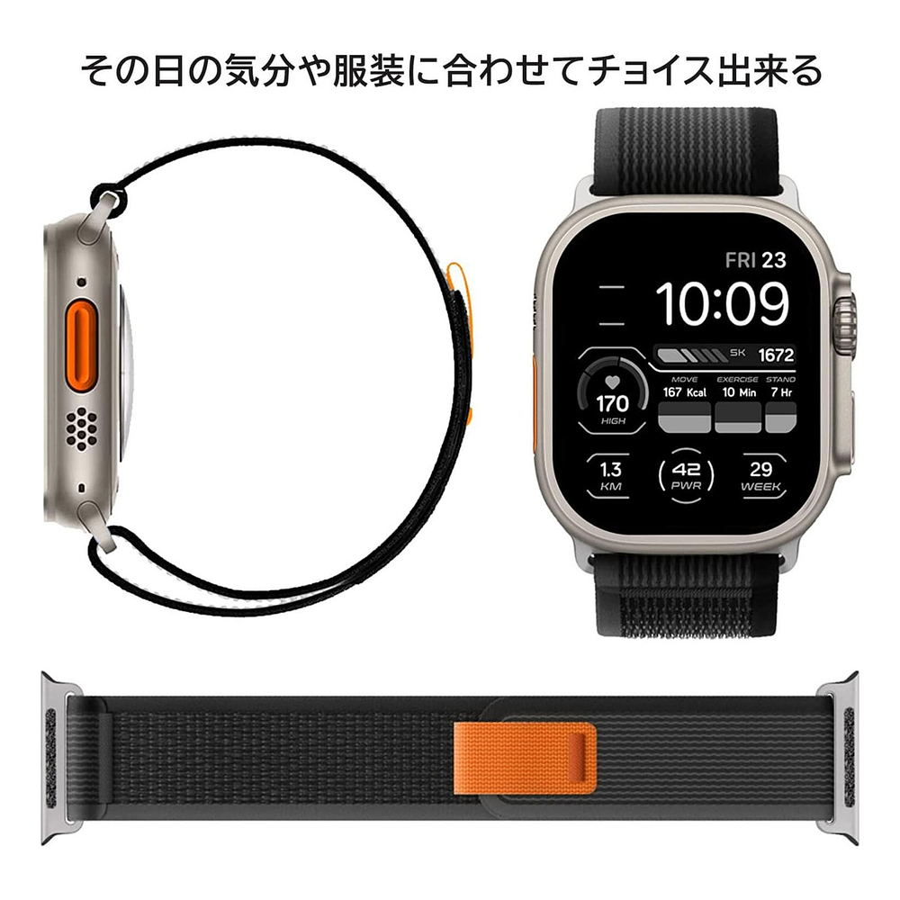 Correa De Nylon Para Apple Watch Serie 11 46mm 4-pack  5