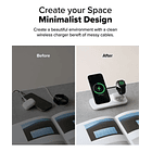 Ringke Cargador 3en1 Magsafe Para Apple Watch S 11 42mm 46mm 7