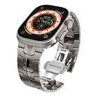 Correa De Acero Para Apple Watch Ultra 3ra Gen 49mm Iron 1