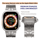 Correa De Acero Para Apple Watch Ultra 3ra Gen 49mm Iron 2
