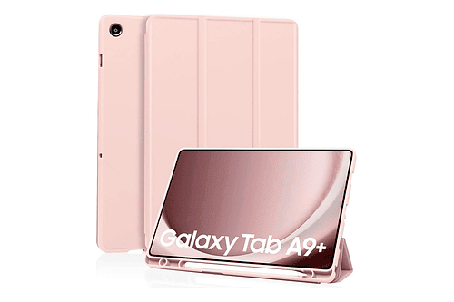 Case Funda Estuche Para Galaxy Tab A11 Plus X230 X236 Rosa