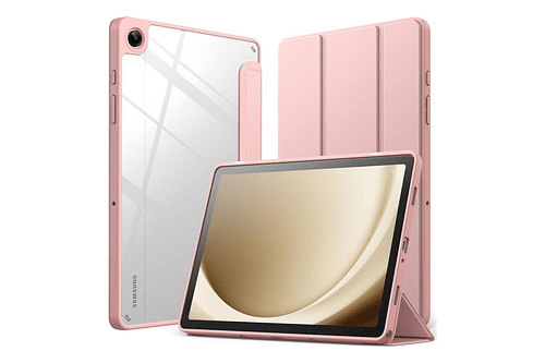 Smart Case Moko Para Galaxy Tab A11 Plus X230 X236 Rosa