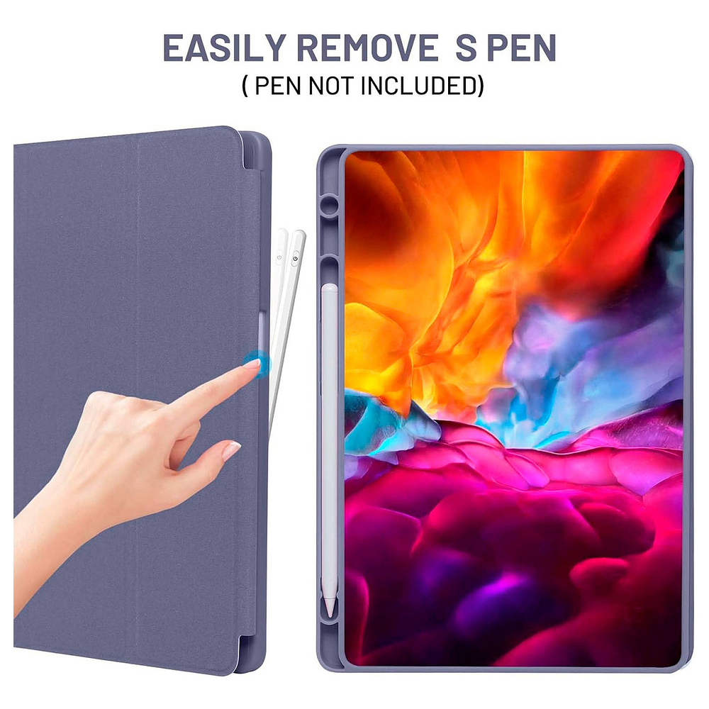 Case Funda Estuche Para Galaxy Tab A11 Plus X230 Lavanda 2