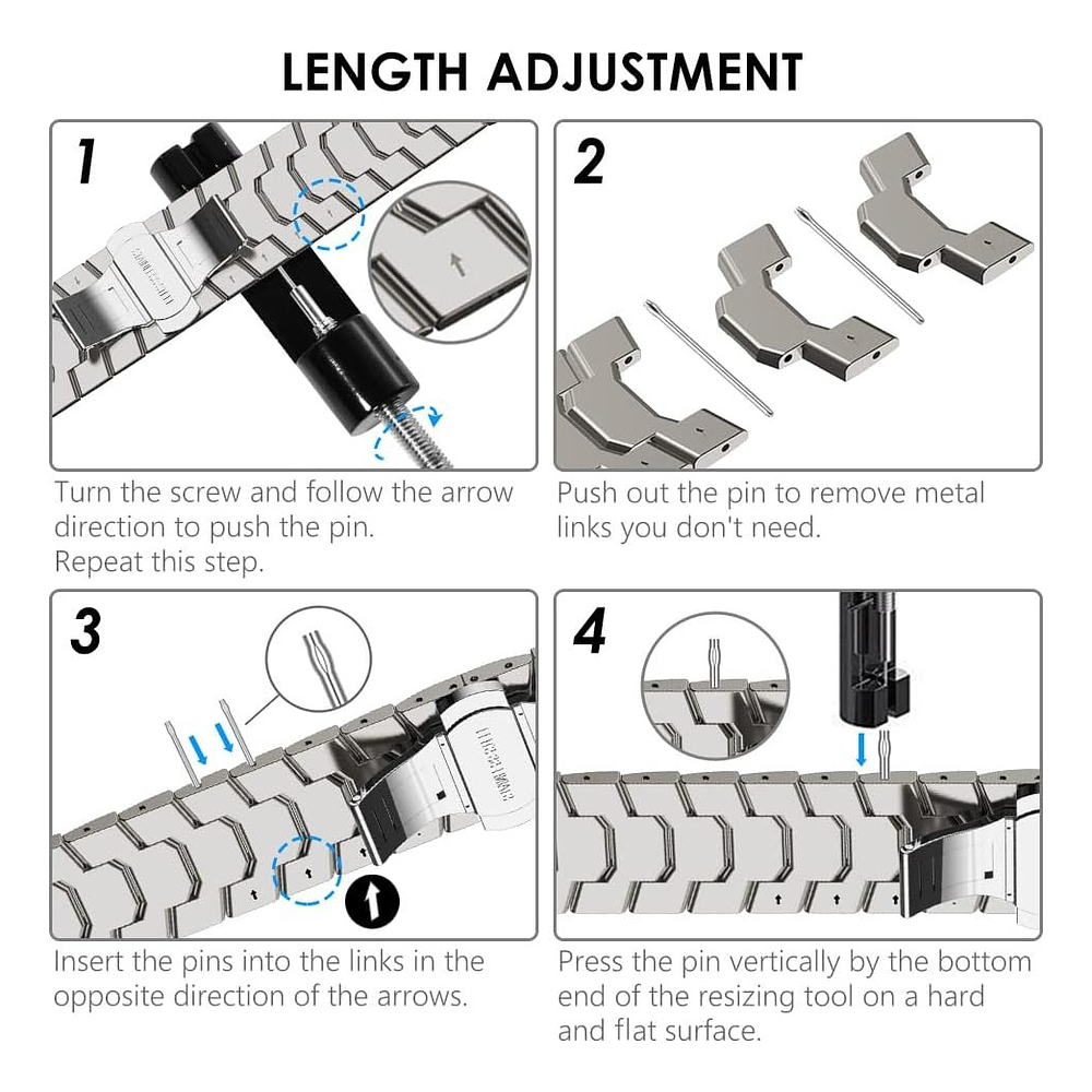 Correa De Acero Para Apple Watch Ultra 3ra Gen 49mm Iron 9
