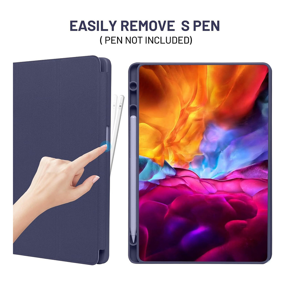 Case Funda Estuche Para Galaxy Tab A11 Plus X230 X236 Navy 2